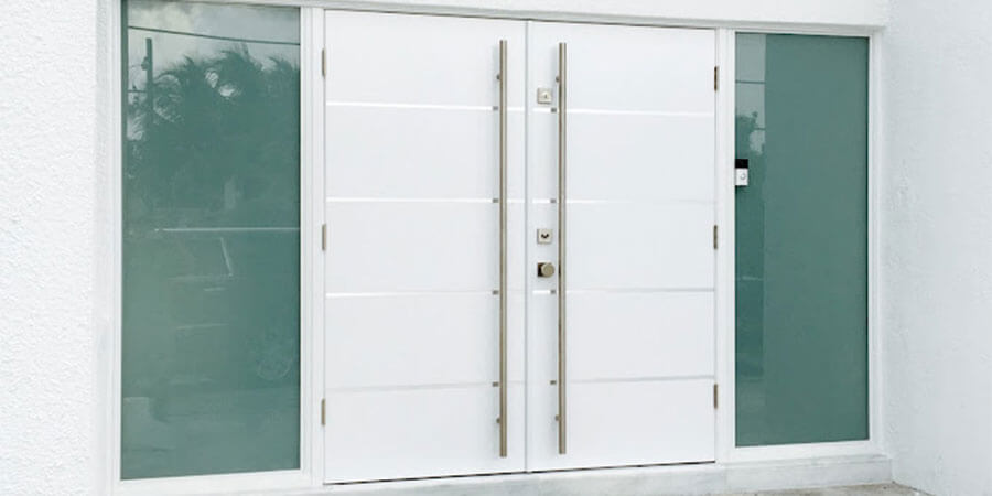 aluminum door